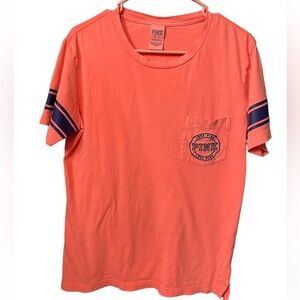 PINK shirts,women’s shirt oversized, color orange, size XS